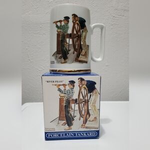 Norman Rockwell collectable tankard. 1985